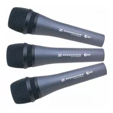 Pack De 3 Micrófonos Cardioide De Escenario Sennheiser E835