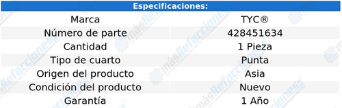 Cuarto Punta Ford Explorer Sport Trac 2001 - 2005 Der Foto 2