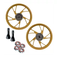 Roda Liga Leve Pé Galinha Dourada Titan / Fan 150 - Tambor