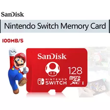 Cartão De Memória Sandi 128g Highspeed Tfcard Nintendo Switc