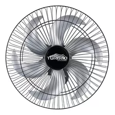 Ventilador Parede 50cm Preto Oscilante Silencioso Econômico