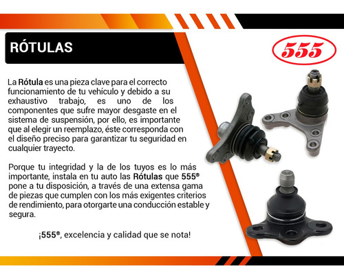 2 Rtulas Del Inf Honda Cr-v L4 2.4l 4wd, Fwd 06 Al 16 555 Foto 4