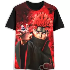 Camisa Camiseta Naruto Series - Nagato Pain Ninja Rene Top