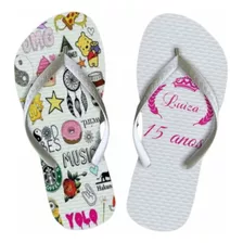 Sandalias Personalizadas Estampas Diversas/adulto