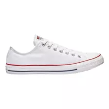 Zapatillas Converse Ox Lona Negro Blanco Rojo