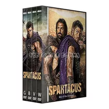 Spartacus Temporadas 1/2/3/4 Pack Serie Completa Dvd Esparta