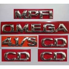 Kit De Emblemas P/ Omega + 3x Cd + 4.1/s + Mpfi 96 /
