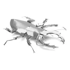 Rompe Cabezas Metálico En 3 Dimensiones - Escarabajo 