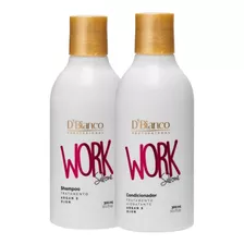 Kit Shampoo+condicionador D'bianco 300ml Worksalone