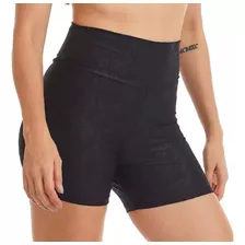 Shorts Fitness Exclusive Jaguar Preto Caju Brasil Academia