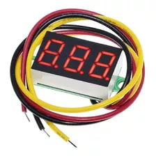 Mini Voltimetro 2.5 A 40vdc C/display .28 Rojo 