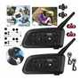 Comunicador V6 Plus Bluetooth 5.2 - 2 Unid. 1500m 25h Bateri