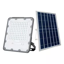 Projetor Refletor Led Solar 100w 6500k Branca Fria