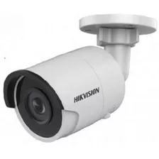 Camara Ext Mini Bala Ip 4mp Lente 4mm Ir 30m Metal Hikvision Color White