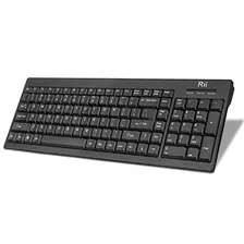 Rii Rk901 Ultraplano Compacto Teclado Inalámbrico De Tamaño