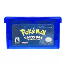 Pokemon Sapphire Game Boy Advance Gba Nds Lite Repro