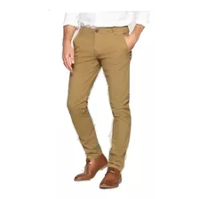 Pantalon Hombre Corte Chino Jeans Elastizados Talle 38 Al 48