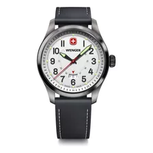 Reloj Terragraph Caja Negra 43 Mm Wenger