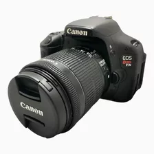 Câmera Canon T3i C Lente 18:55 Mm Seminova 13600 Cliques 