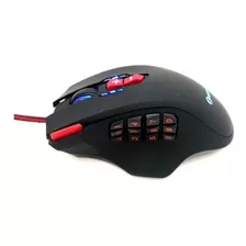 Mouse Gamer Santech Gm975 16400dpi Rgb Usb 19 Botones 