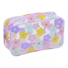 Estojo Necessaire Escolar Love Daisy Molin Floral