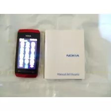 Celular Nokia Asha 306 Impecable Con Bater, Cargador, Manual