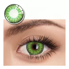 Lentes De Contacto Verde Fantasia Vka Pupilentes Cosplay