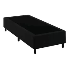 Cama Box Solteiro Tecido Suede Medida Padrão 0.88m X1.88m