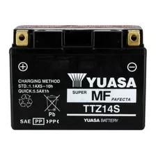 Bateria Para Moto, Marca Yuasa, Modelo Ttz14s