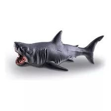 Tubarão De Brinquedo Super Realista Em Vinil Fera Aquática