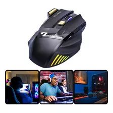 Mouse Gamer Sem Fio Recarregável Dis. 10 Metros Frete Gratis