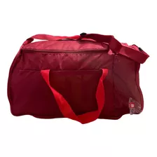 Bolso Deportivo Gym Entrenamiento Wilson Viaje Hombre Mujer Color Vinotinto Fit40