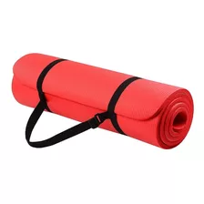 Colchoneta Yogamat Pilates, Yoga, Gruesa 10 Mm. Con Correa