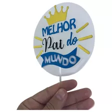 Arquivo De Corte Topo De Bolo Melhor Pai Corel/silhuete