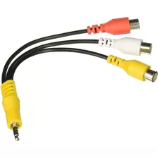 Cable Av De Audio Y Vídeo Para Reproducción De Vídeo. 3,5mm