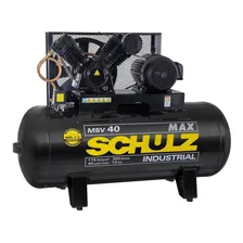 Compresor Schulz 10hp Trifásico 350 Litros Msv-40max