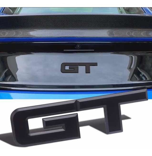 Emblemas Mustang Gt 5.0 Negros 2020 2019 2018 2017 2016 2015 Foto 6