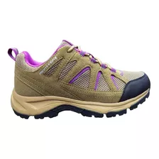 Zapatillas Montagne Outdoor Mujer Austin Marron-viol Cli