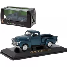 Miniatura Pick Up Gmc 1950 Azul Yatming 1/43