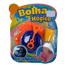 Brinquedo Kit Para Fazer Bolha De Sabao Com Luvinha Toyng