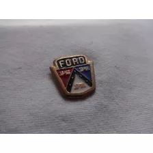 Pin Ford Original Escudo Frente 1950 Deluxe Custom Station