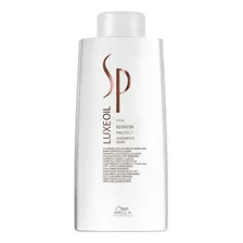  Shampoo Con Aceite De Argán Wella Sp Luxe Oil Keratin 1000ml