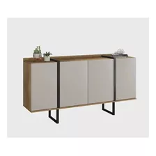 Aparador Bargueño Living Comedor Rack Mostrador Organizador