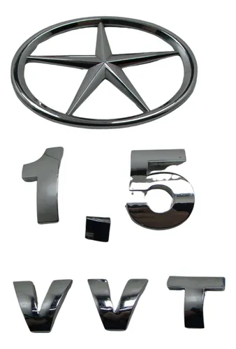 Escrita Emblema Da Tampa Traseira Jac J3 2014 1