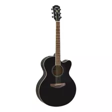 Guitarra Electroacústica Yamaha Cpx600 Para Diestros Black Brillante