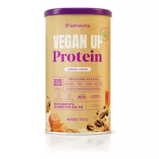 Vegan Up - Caramel Coffee. 450g 15 Doses