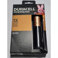 Bateria Externa Powerbank Duracell 1x 3350 Mah 1 Usb 1.2 A