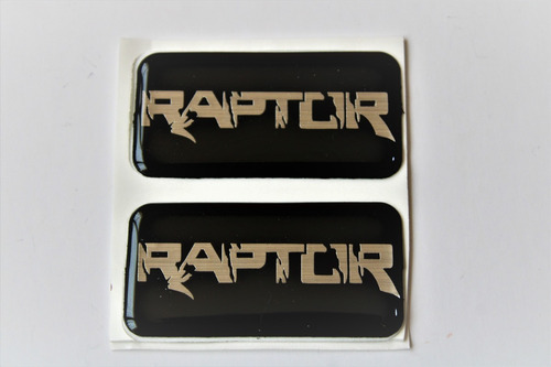 Emblemas Raptor Camioneta Pick Up Laterales Par Logo Foto 2