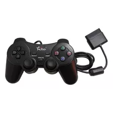 Controle Compatível Playstation 2 Ps2 Feir Preto Fr-211 