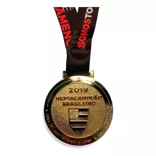 Medalha Flamengo Heptacampeão Brasileiro Original / Coleção